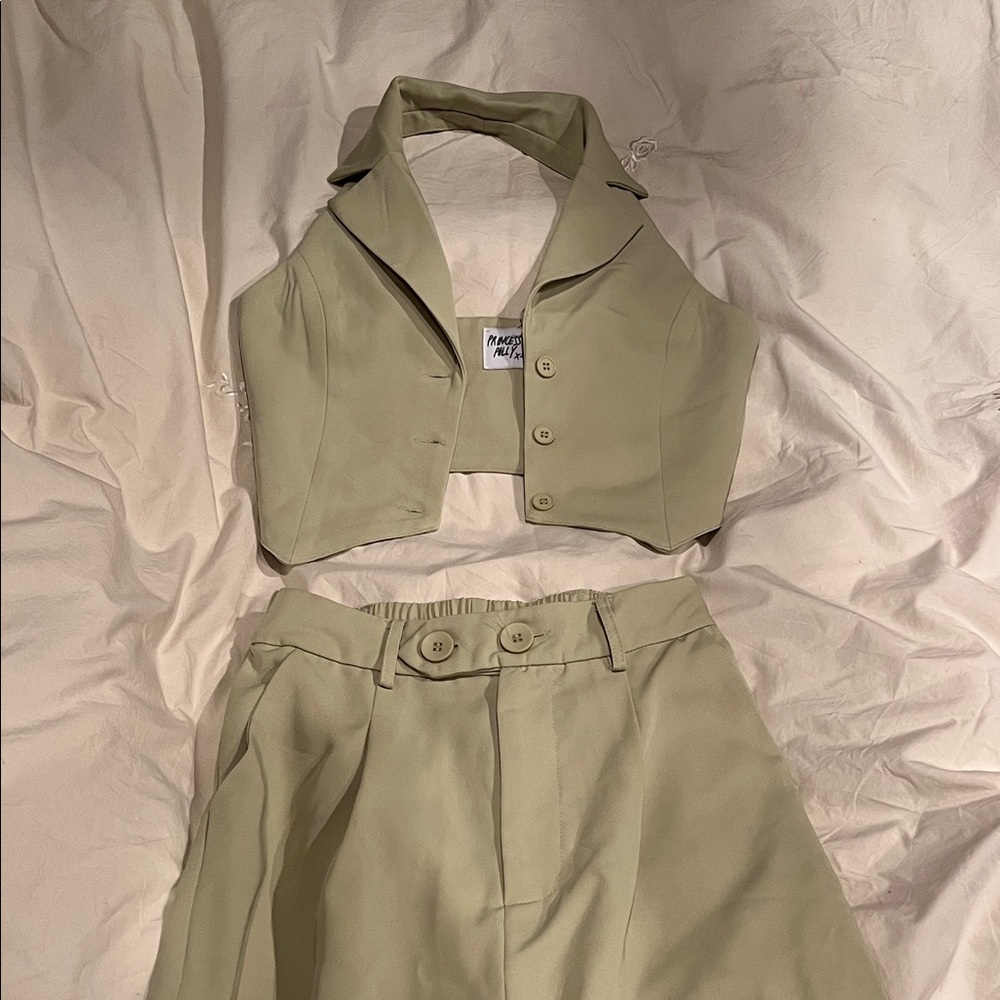 Princess Polly 2 piece trouser set (never worn!)
